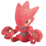 Fan made knuffel Scizor +/- 18cm Pokedoll style